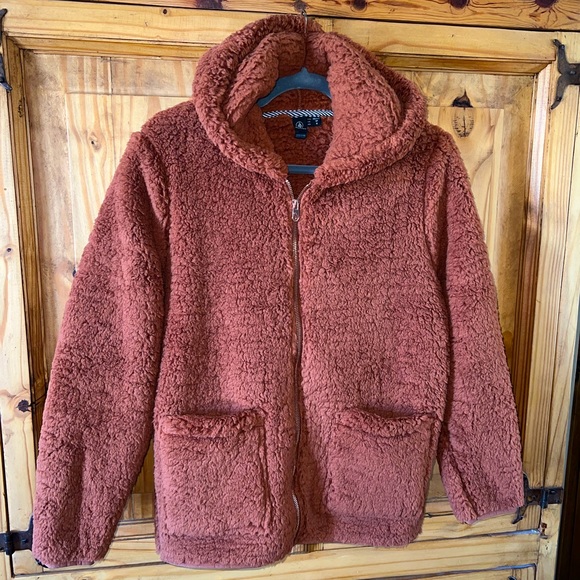 Volcom Dark Clay Lived in Lounge Phuz Up Teddy 
Jacket. Size XS. New wit… - Picture 4 of 8